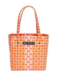 Marni Kids sac seau à design tressé - Orange