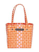 Marni Kids sac seau à design tressé - Orange - thumbnail