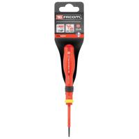 Facom AT.VE - Tot 1000 Volt Geïsoleerde Protwist® Schroevendraaiers voor Sleufschroeven | 2,5 x 50 mm - AT2.5X50VEPB