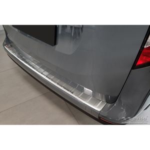 RVS Bumper beschermer passend voor Mercedes Citan (W420) Box/Tourer 2021- 'Ribs' AV235809