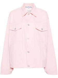 Acne Studios surchemise en sergé - Rose