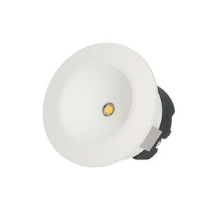 BR0043 LED-inbouw-/opbouwspot 1,5W 2700K excl. driver Wit