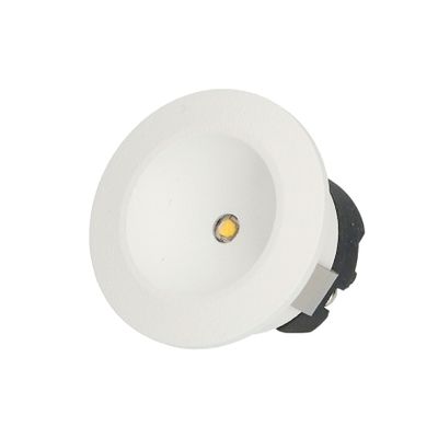 BR0043 LED-inbouw-/opbouwspot 1,5W 2700K excl. driver Wit