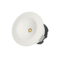 BR0043 LED-inbouw-/opbouwspot 1,5W 2700K excl. driver Wit
