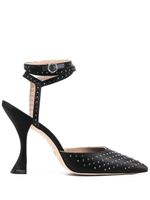 Stuart Weitzman escarpins Glam XCurve 100 mm - Noir