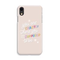 Right Place: iPhone XR Volledig Geprint Hoesje