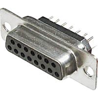 ASSMANN WSW A-DF 09 PP D-sub female connector 180 ° Aantal polen: 9 Solderen 1 stuk(s)