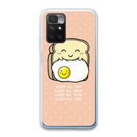 Sleep All Day: Xiaomi Redmi 10 Transparant Hoesje