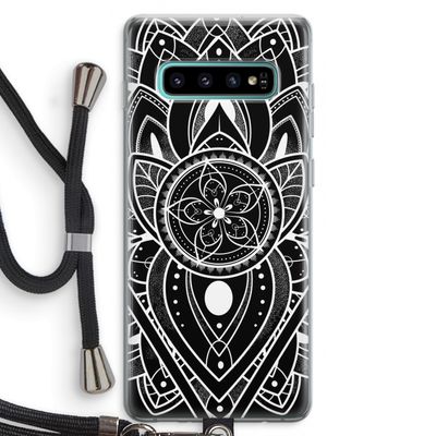 It's Complicated: Samsung Galaxy S10 Plus Transparant Hoesje met koord