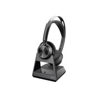 HP Poly Voyager Focus 2 On Ear headset Computer Bluetooth Stereo Zwart Noise Cancelling Headset