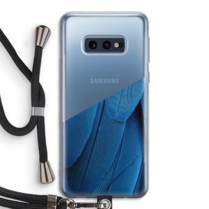 Pauw: Samsung Galaxy S10e Transparant Hoesje met koord