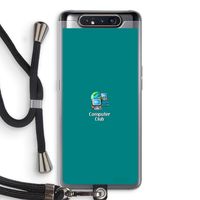 Win98: Samsung Galaxy A80 Transparant Hoesje met koord