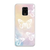 White butterfly: Xiaomi Redmi Note 10 Lite Transparant Hoesje