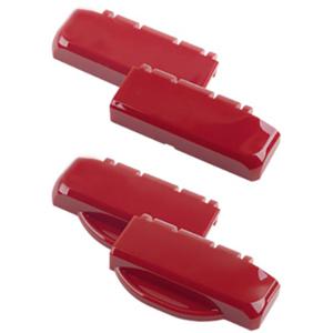 Bopla B SC HB ABS-3000 Scharnierverschluss Scharnier ABS Vuurrood (RAL 3000) (l x b x h) 100 x 27 x 48.3 mm 1 stuk(s)