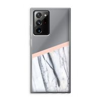 A touch of peach: Samsung Galaxy Note 20 Ultra / Note 20 Ultra 5G Transparant Hoesje