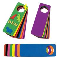 Colorations - versier je eigen deurhanger foam, set van 24