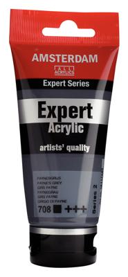 Royal Talens Amsterdam Expert Series Acrylverf Tube 75 ml - Paynesgrijs 708