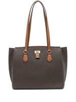 Michael Michael Kors sac cabas à motif monogrammé - Marron - thumbnail