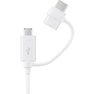 Samsung EP-DG930 1.5m USB A Micro-USB B/USB C Wit