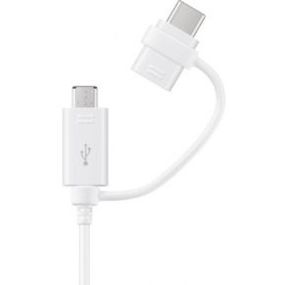 Samsung EP-DG930 1.5m USB A Micro-USB B/USB C Wit