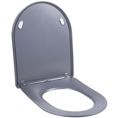 Wiesbaden Shade Slim Toiletzitting - Softclose en Quick Release - Mat Grijs