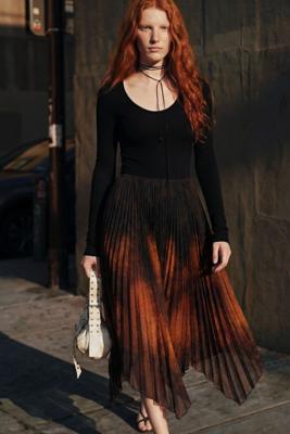 Nauwsluitende midi-jurk - BLACK - XL