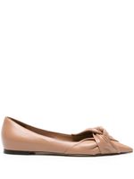 Jimmy Choo ballerines Hedera en cuir - Tons neutres - thumbnail