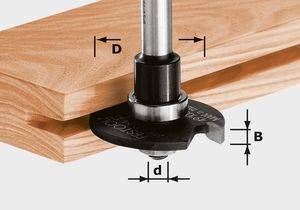 Festool Accessoires Schijfgroeffrees HW HW D40x3 - 491057