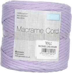 Trimits Macramé Cord Cotton 87m x 4mm 04 Lilac