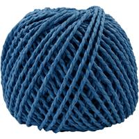 Creativ Company Papier garen, dikte 2,5-3 mm, donkerblauw, 150 gr, 40 m/ 1 bol