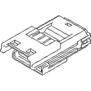 Molex 521160240 Male behuizing (kabel) Inhoud: 1 stuk(s)