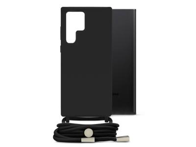 Mobilize Mobilize Lanyard Gelly Case for Samsung Galaxy S22 Ultra 5G Black