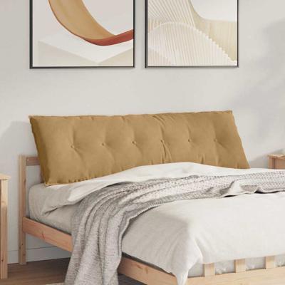 Rugkussen Bruin 160 x 50 cm Cordstof