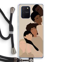Sweet creatures: Samsung Galaxy Note 10 Lite Transparant Hoesje met koord