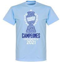 Argentinië Copa America 2021 Winners T-Shirt