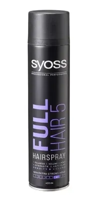 Syoss Full Hair 5 Haarspray Sterkte 4 - 400 ml Syoss Full Hair 5 Haarspray Sterkte 4 - 400 ml