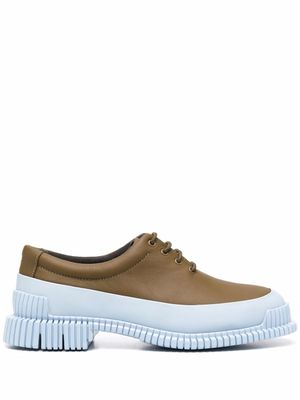 Camper derbies Pix bicolores à lacets - Vert