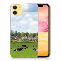 Apple iPhone 11 TPU Hoesje Koeien - thumbnail