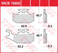 TRW Remblokken, en remschoenen voor de moto, MCB788SI Sinter offroad