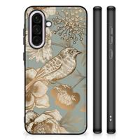 Bloemen Hoesje voor Samsung Galaxy A56 Vintage Bird Flowers