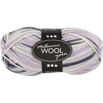 Creativ Company Melbourne wolgaren, l: 92 m, pastel paars, 50 gr/ 1 bol
