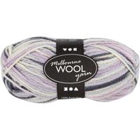 Creativ Company Melbourne wolgaren, l: 92 m, pastel paars, 50 gr/ 1 bol