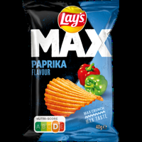 Lay&apos;s Max Ribbel Chips Paprika 40 gr bij Jumbo