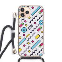 8-bit N°8: iPhone 11 Pro Transparant Hoesje met koord