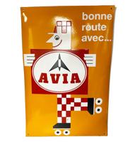 Avia Bonne Route Emaille Bord - 60 x 40cm