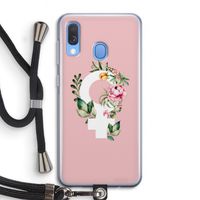 Venus: Samsung Galaxy A40 Transparant Hoesje met koord