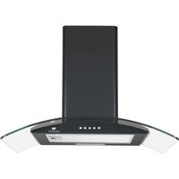 Decoratieve afzuigkap - CONTINENTAL EDISON - CEH60GB2 - Klasse A - 60 x 47 x 50,84 cm - Zwart / Glas