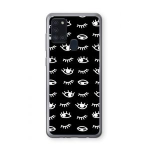 Eye pattern #3: Samsung Galaxy A21s Transparant Hoesje