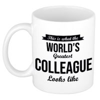 Worlds Greatest Colleague cadeau koffiemok / theebeker 300 ml   -