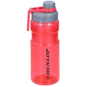 Bidon/drinkfles transparant rood 1100 ml